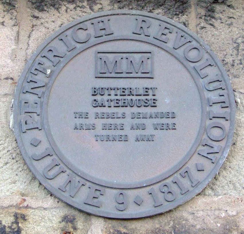 Butterley Ironworks Plaque